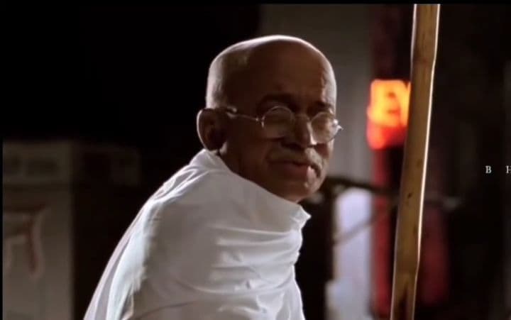 Jis Rah Pe Tum Chal Rahe Ho Beta Mahatma Gandhi Munna Bhai Mbbs Free Meme Template